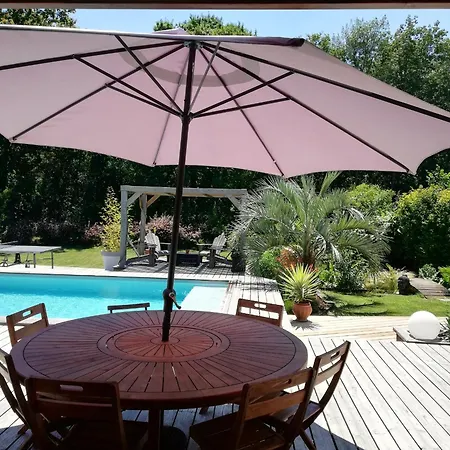 Piscine Chauffee,5ch ,climatisation, Bar Exterieur * Lacanau