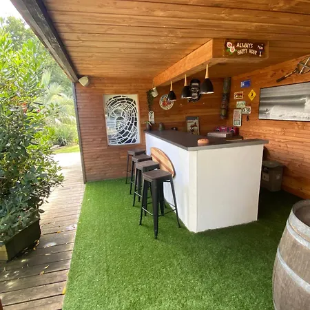 Piscine Chauffee,5ch ,climatisation, Bar Exterieur * Lacanau